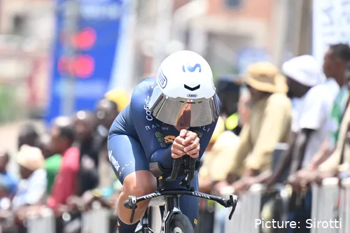 Paula Ostiz, en acción en el pasado Mundial de Kigali