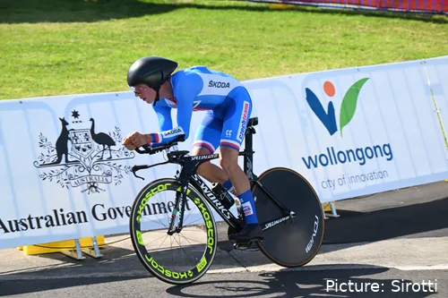 Pavel Novak, antes de firmar por Movistar Team