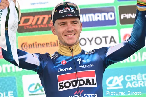 Remco Evenepoel ha hecho historia con el Soudal Quick-Step