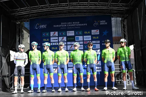 El equipo esloveno para el Campeonato de Europa 2025