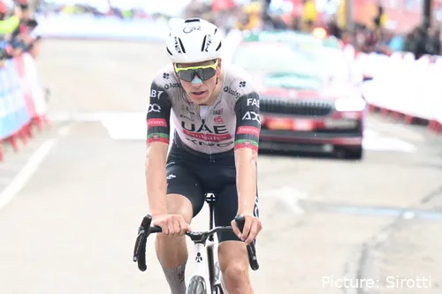 Joao Almeida, en la temporada 2025 con UAE Team Emirates RXG.