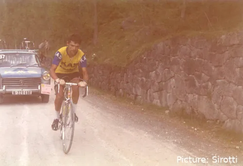 José Manuel Fuente, uno de los mejores escaladores de los setenta.