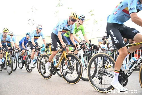 Remco Evenepoel quiere ganarle a Tadej Pogacar en el Mundial.