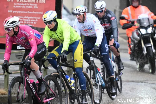 Victor Vercouillie, un ciclista que no está acostumbrado a ganar.