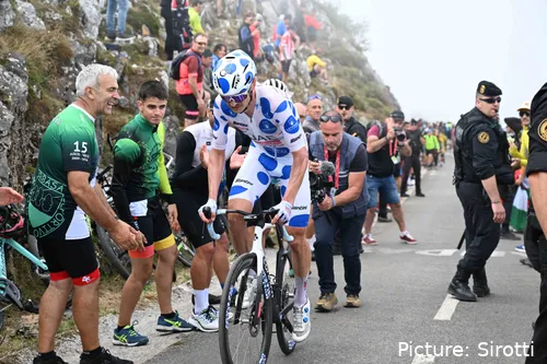 Jay Vine, en la Vuelta a España 2025
