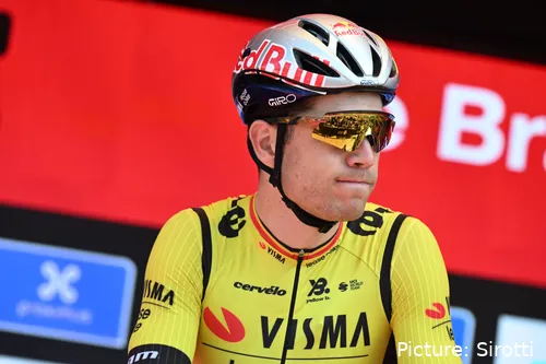 Wout van Aert, en la temporada 2025 con Visma - Lease a Bike