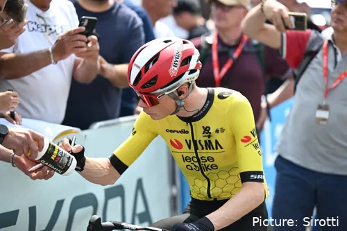 Jonas Vingegaard, en la temporada 2025 con Visma - Lease a Bike