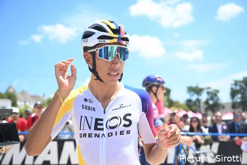 Egan Bernal, en la temporada 2025 con INEOS Grenadiers