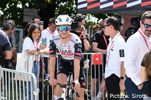 Joao Almeida, estrella de UAE Team Emirates XRG.