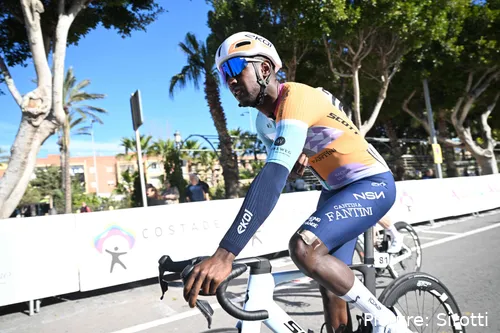 Girmay, estrella del NSN Cycling Team