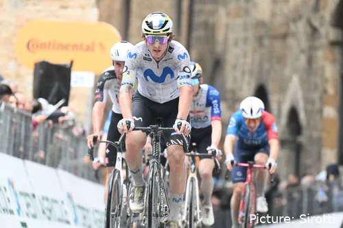 Iván García Cortina, en la Tirreno Adriático 2026