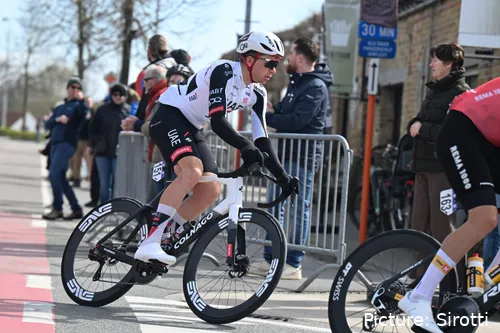 Florian Vermeersch, en la temporada 2026 con UAE.