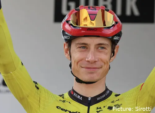 Jonas Vingegaard, estrella de Visma - Lease a Bike.