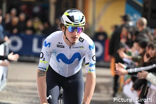 Iván García Cortina, en la Tirrneo Adriático 2026