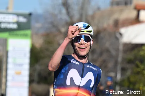 Iván Romeo, estrella de Movistar Team.