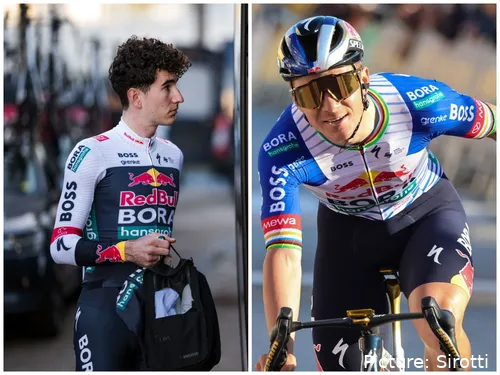 Van Dijke y Evenepoel, estrellas del equipo Red Bull