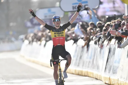 Wout van Aert foi campeão da Bélgica, em 2021