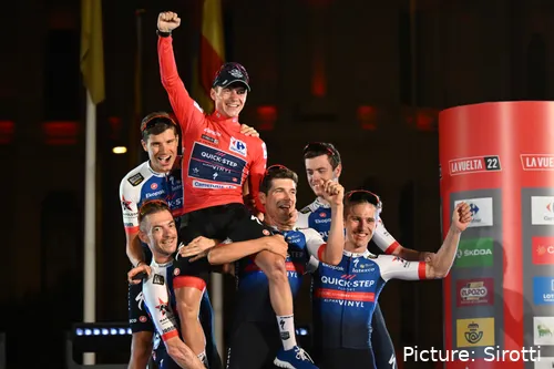 Evenepoel tem uma experiência anterior de vitória em Grandes Voltas na Volta a Espanha em 2022