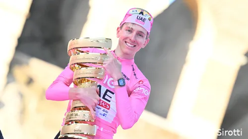 Tadej Pogacar, vencedor da Volta a Itália 2024