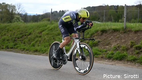 David de la Cruz foi 8º classificado no contrarrelógio final da Volta à Suiça, a 1:25 de João Almeida