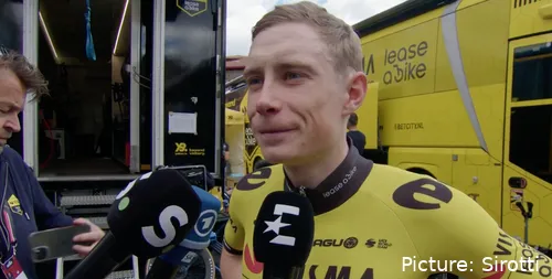 Vingeggard sentiu-se bem na etapa inaugural.