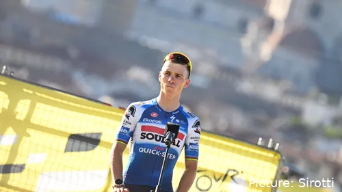 Remco Evenepoel é uma das caras da mais recente campanha de sensibilização do Tour de France