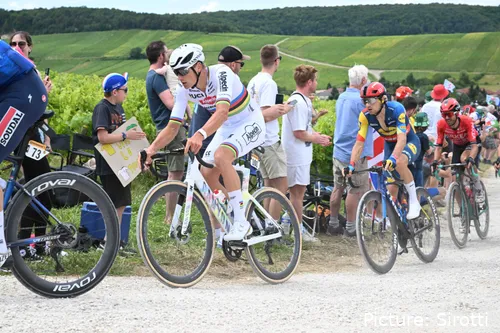 O Campeão do Mundo ainda não conseguiu triunfar neste Tour