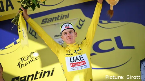 Tadej Pogacar recupera a camisola amarela