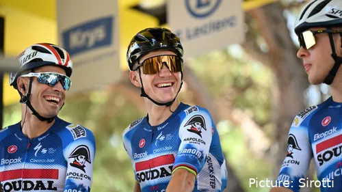 Remco: nem Bora, nem equipa não identificada. Até 2026 vestirá as cores da Soudal.