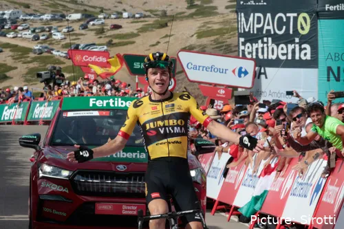 Sepp Kuss tem-se mostrado a um bom nível na Volta a Burgos