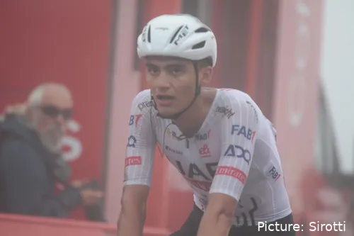 A Vuelta foi a primeira grande volta da carreira do mexicano, em 2024