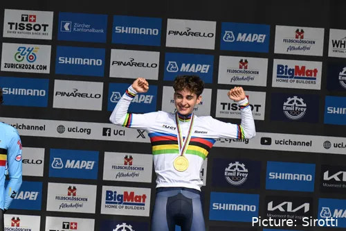 Paul Seixas é o atual Campeão do Mundo de contrarrelógio na categoria de júniores