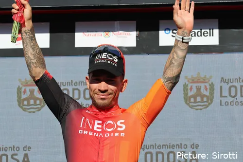 Caleb Ewan venceu a última etapa que disputou, a etapa 2 da Volta ao País Basco