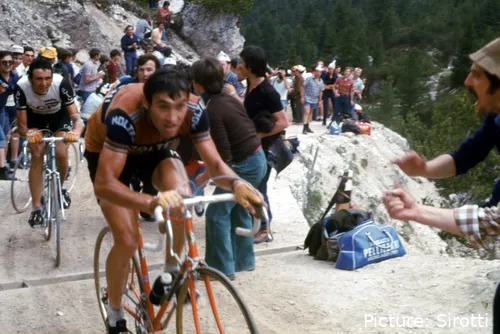 Eddy Merckx, considerado o maior ciclista da história