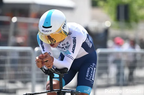 Afonso Eulálio durante o seu esforço individual