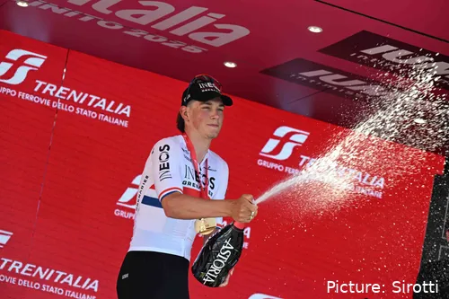 Tarling won the stage 2 time trial