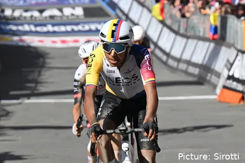 Egan Bernal, INEOS leader in the Vuelta a Burgos 2025
