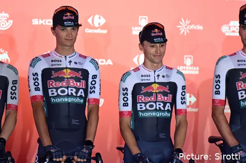 Pellizzari e Hindley formam uma dupla ameaça da Red Bull na La Vuelta 2025