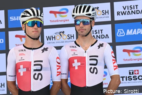 Jan Christen (left) has been making strides ever since his professional debut in 2023