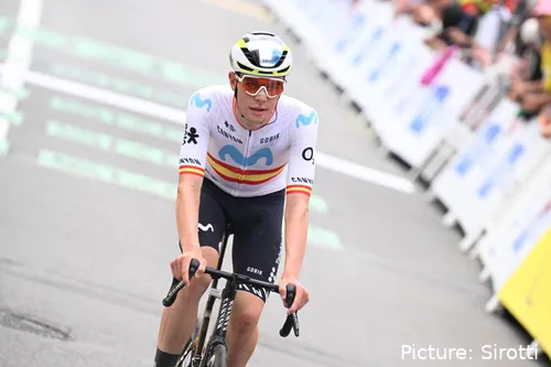 Iván Romeo raced the 2025 Tour de France in July