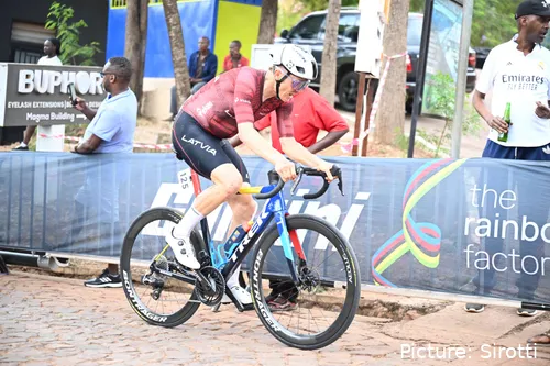 Toms Skujins during European Championships in Ardeche
