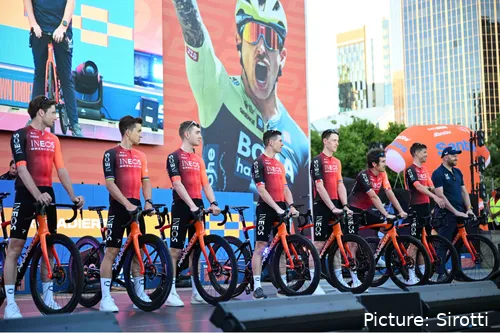 INEOS Grenadiers has in its ranks one of the most promising youngsters in world cycling