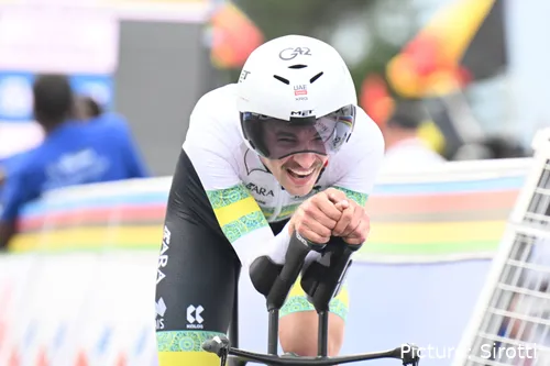 Jay Vine, one of the best time trialists in the world