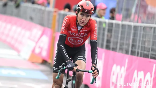 Michel Ries no Giro de 2025.&nbsp;