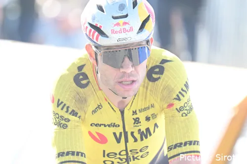 Wout van Aert at the 2026 Tour of Flanders
