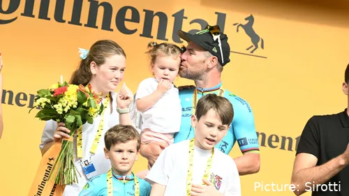 Mark Cavendish und Familie<br>