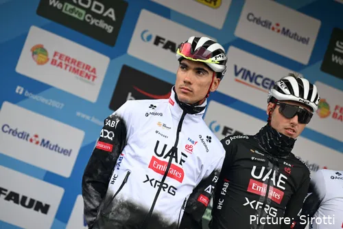 Juan Ayuso wird 2026 Teamkollege von Jonathan Milan. @Sirotti