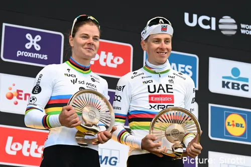 Lotte Kopecky will 2026 wieder an der Seite von Tadej Pogacar stehen