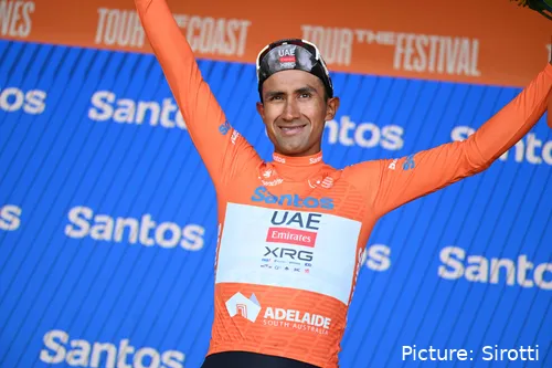 Jhonatan Narvaez van UAE won de Tour Down Under 2025
