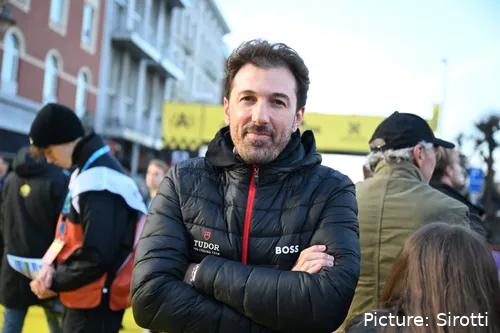 Fabian Cancellara is een voormalig winnaar van Strade Bianche